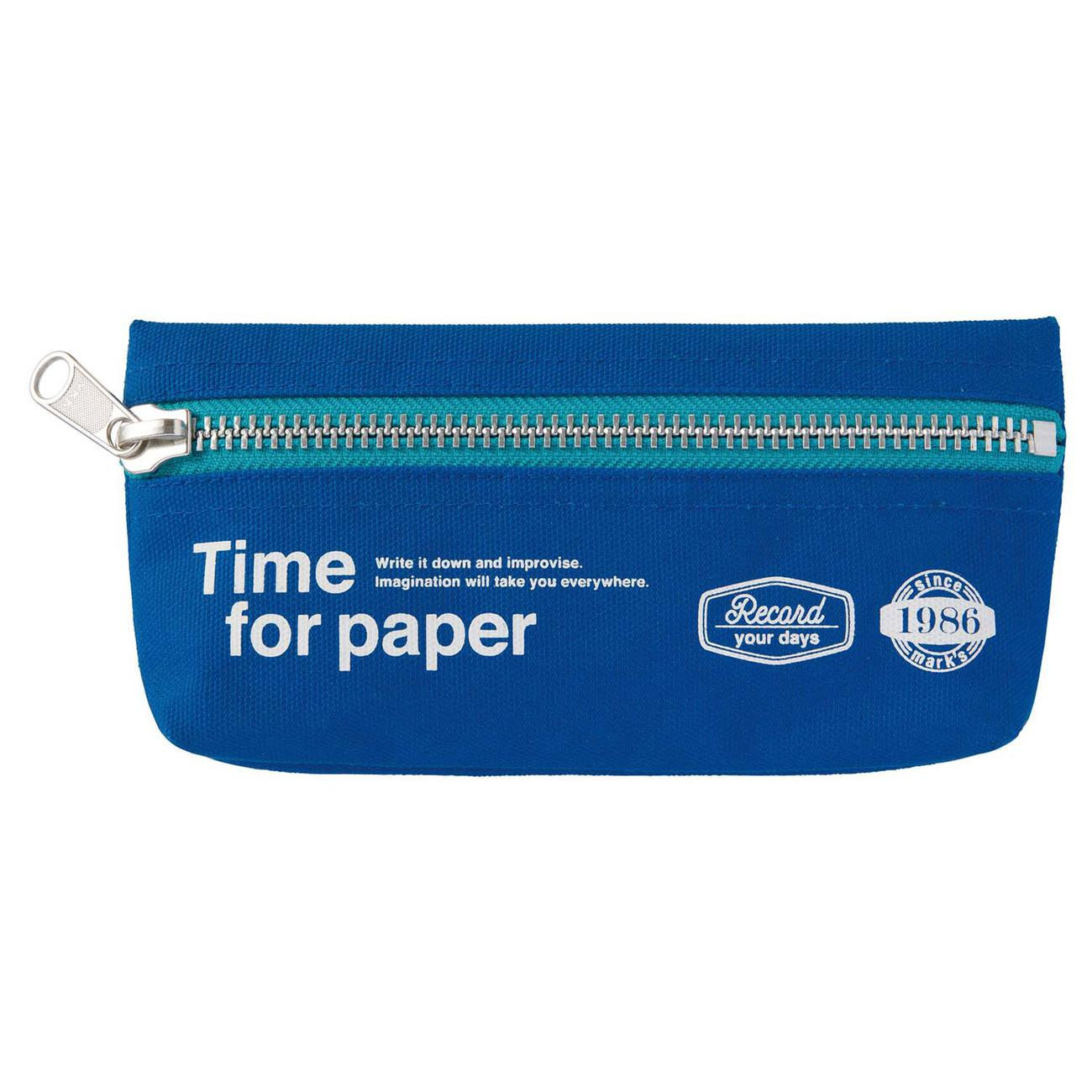 Pen Case, Time for paper / Blue