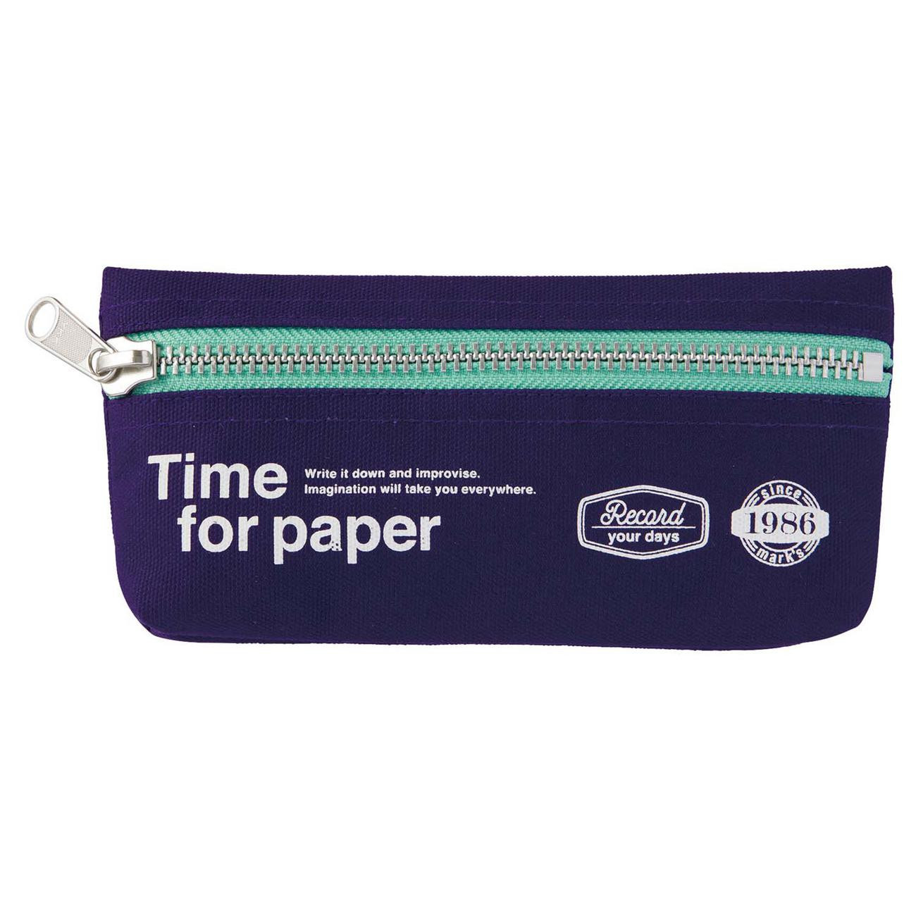 Pen Case, Time for paper / Purple
