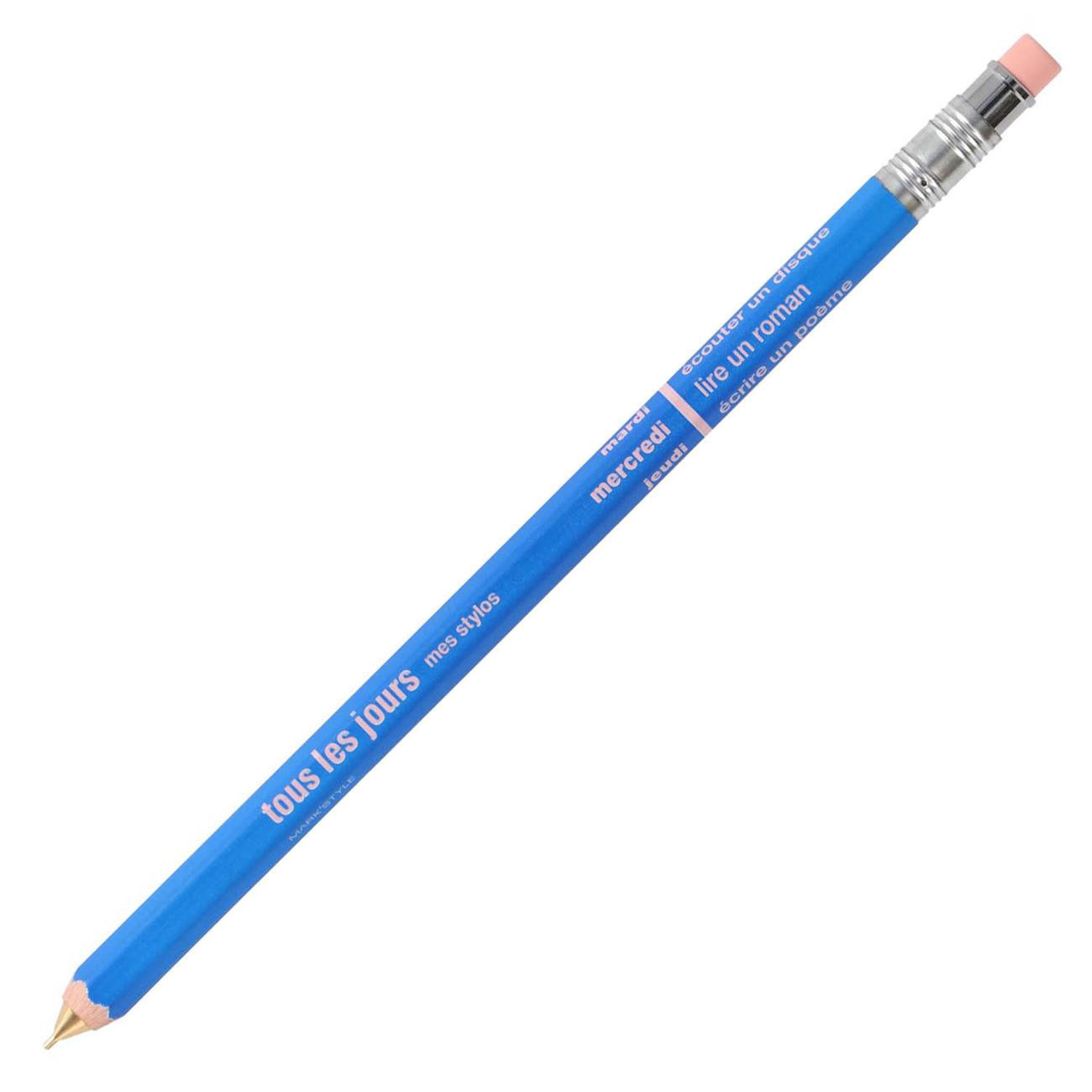 Mechanical Pencil with Eraser, DAYS / Ocean Blue