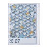 Diary A6 Patterns , Wave Green