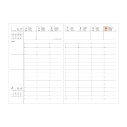 Diary A6 Gradient , Black