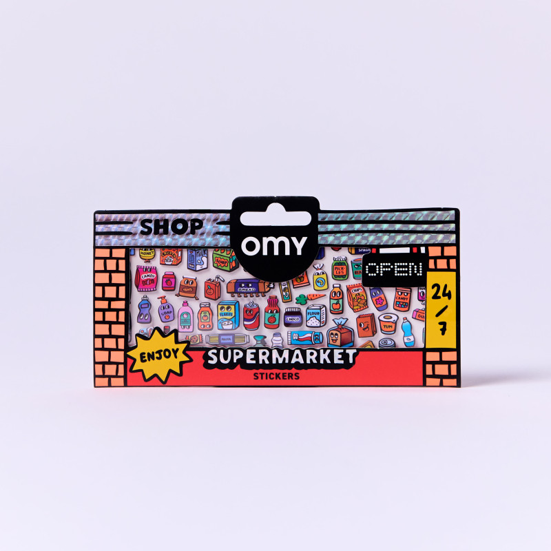 FABULOUS STICKERS ASSORTMENT - BOUTIQUE OMY