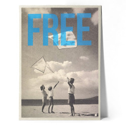 Free (blue) - M / CARTE KENKRE