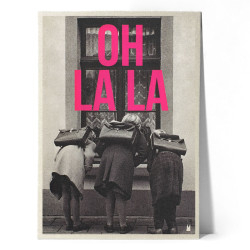 Oh la la (pink) - M / CARTE KENKRE