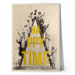 Happy time (gold) - M / CARTE KENKRE
