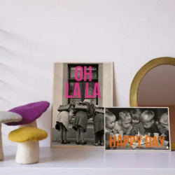 Oh la la (pink) - L / CARTE KENKRE