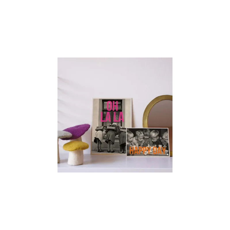 Oh la la (pink) - L / CARTE KENKRE