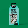 FLASH TATTOO / FLOWER POWER - OMY