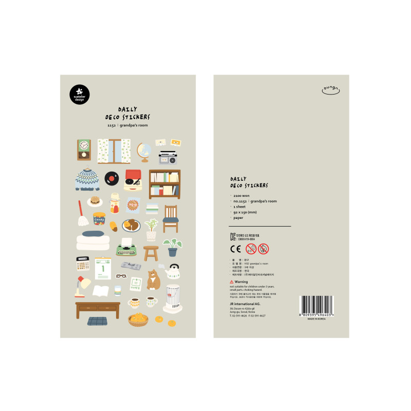 DAILY DECO, SUATELIER / grandpa's room