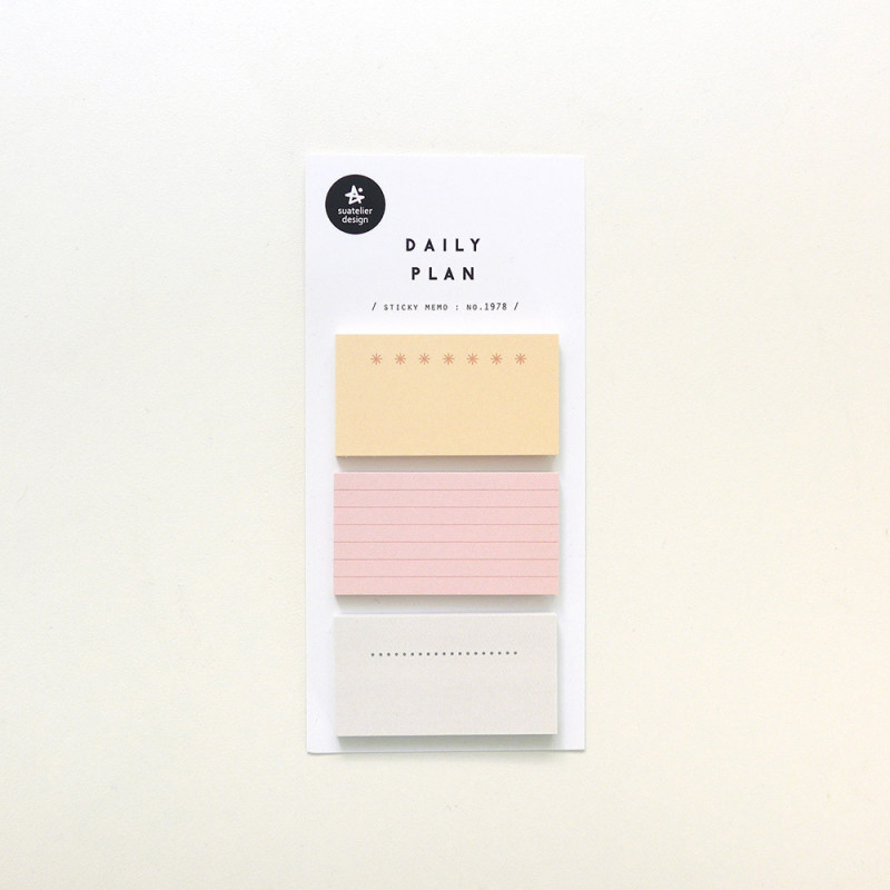 STICKY MEMO daily plan.64 / SUATELIER