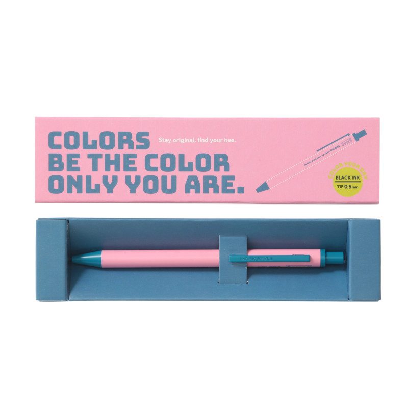 Gel Metal Ball Pen / MARK'STYLE Colors / Pink