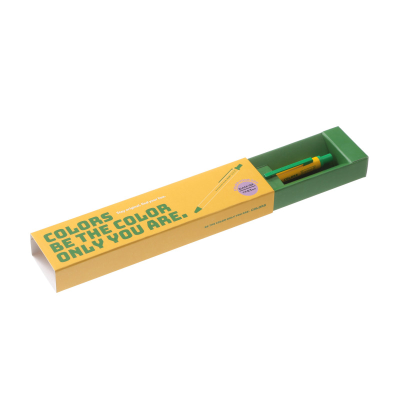 Gel Metal Ball Pen / MARK'STYLE Colors / Yellow