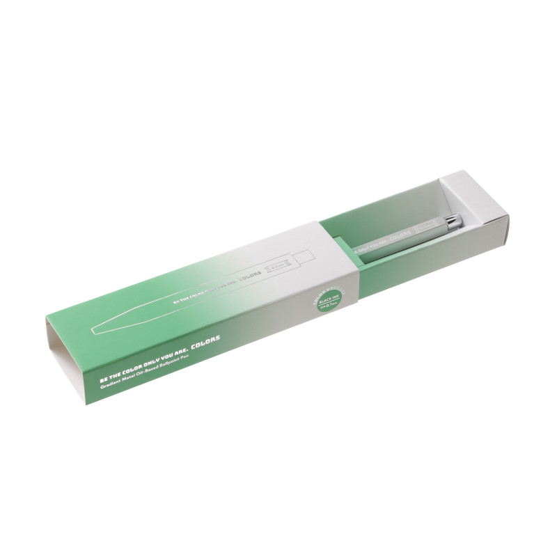 Gel Metal Ball Pen / MARK'STYLE Gradient / Aurora Green