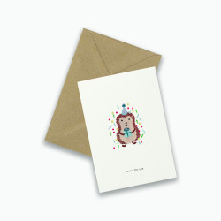 Greeting Card, KARTOTEK / Hooray Hedehog