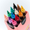 12 FEUTRES ACRYLIQUES / OMY