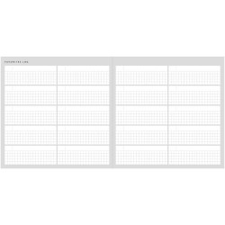 Log Diary Day Free Daily / Pale Yellow