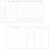 Log Diary Day Free Daily / Pale Yellow