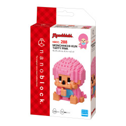 MONCHHICHI-KUN, Taffy Pink / NANOBLOCK