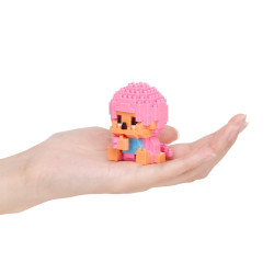 MONCHHICHI-KUN, Taffy Pink / NANOBLOCK