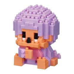 MONCHHICHI-KUN, Light Purple / NANOBLOCK