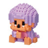 MONCHHICHI-KUN, Light Purple / NANOBLOCK