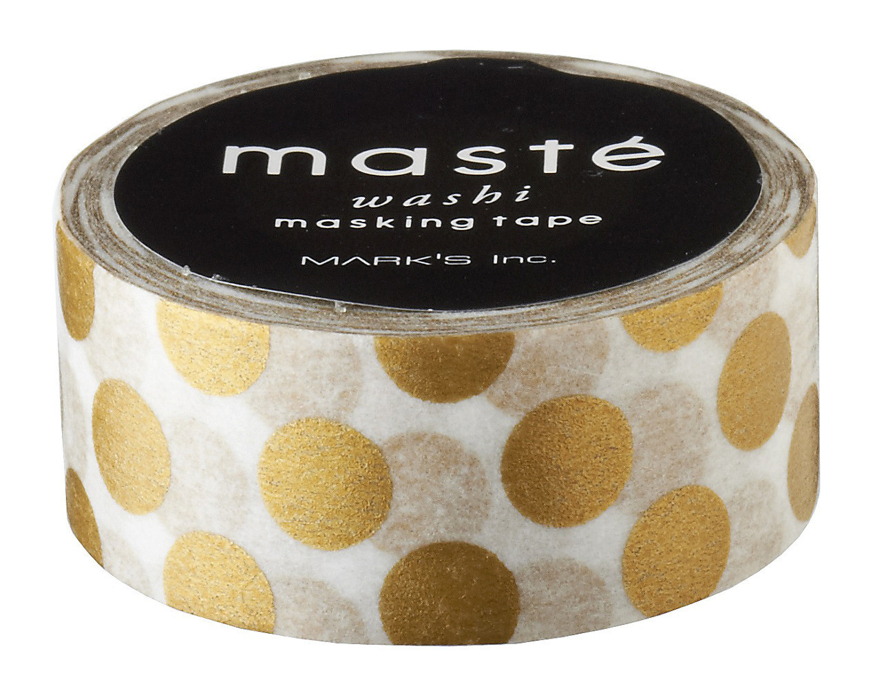 Gold Polka Dots / Basic, MASTE 1P - 7m