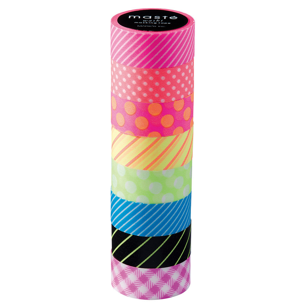 Pattern mix // Visible Neon Basic, MASTE 8P - 7m