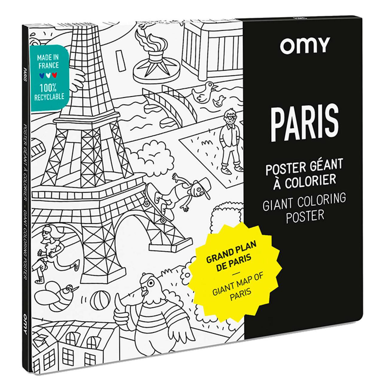 Paris Giant Poster 70x100 / OMY