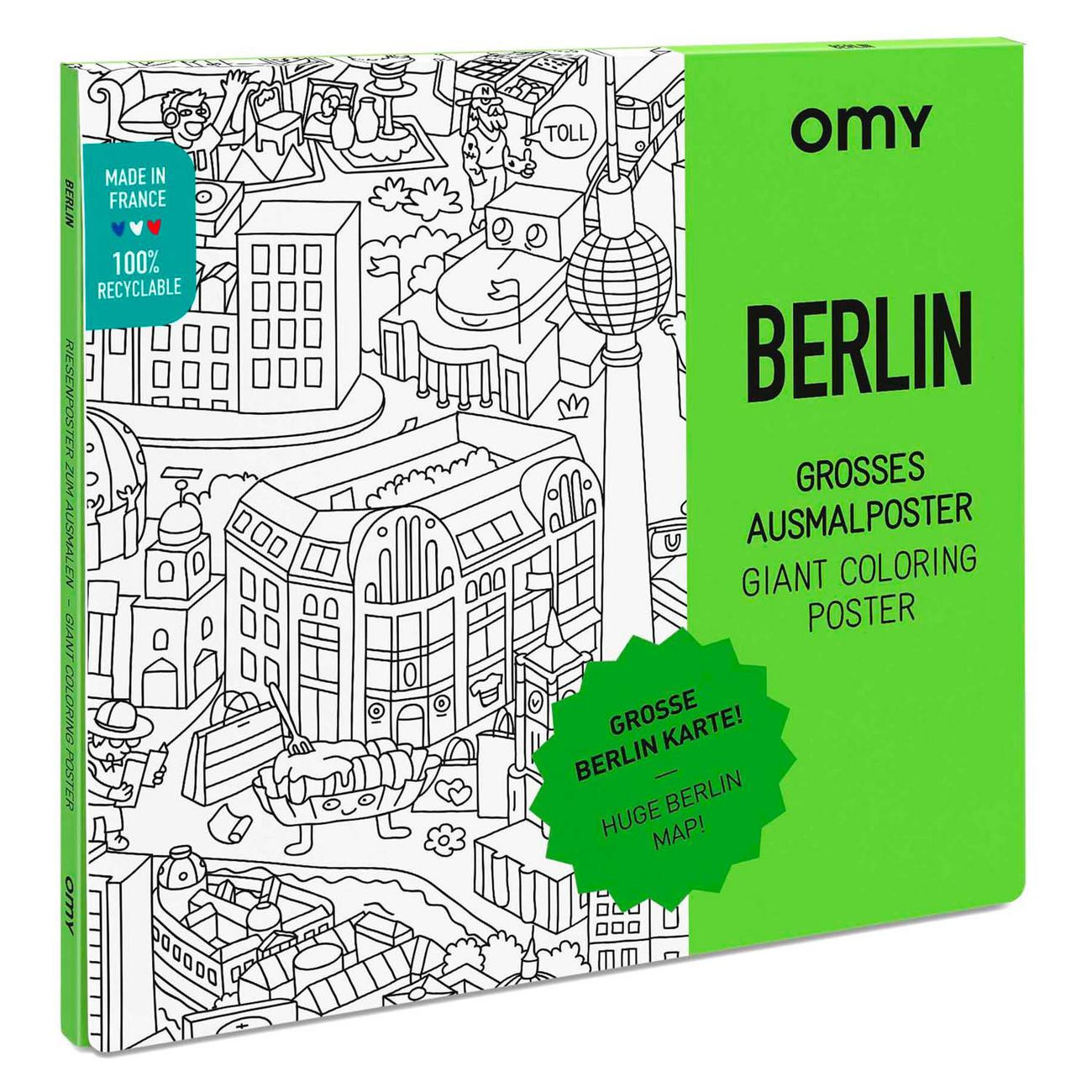 Berlin Giant Poster 70x100 / OMY